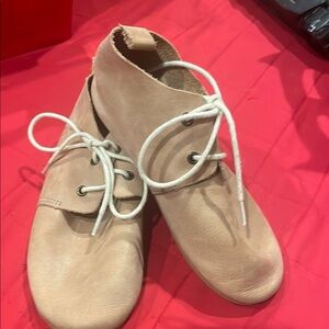 Stylish Tan Kids Dress Shoes